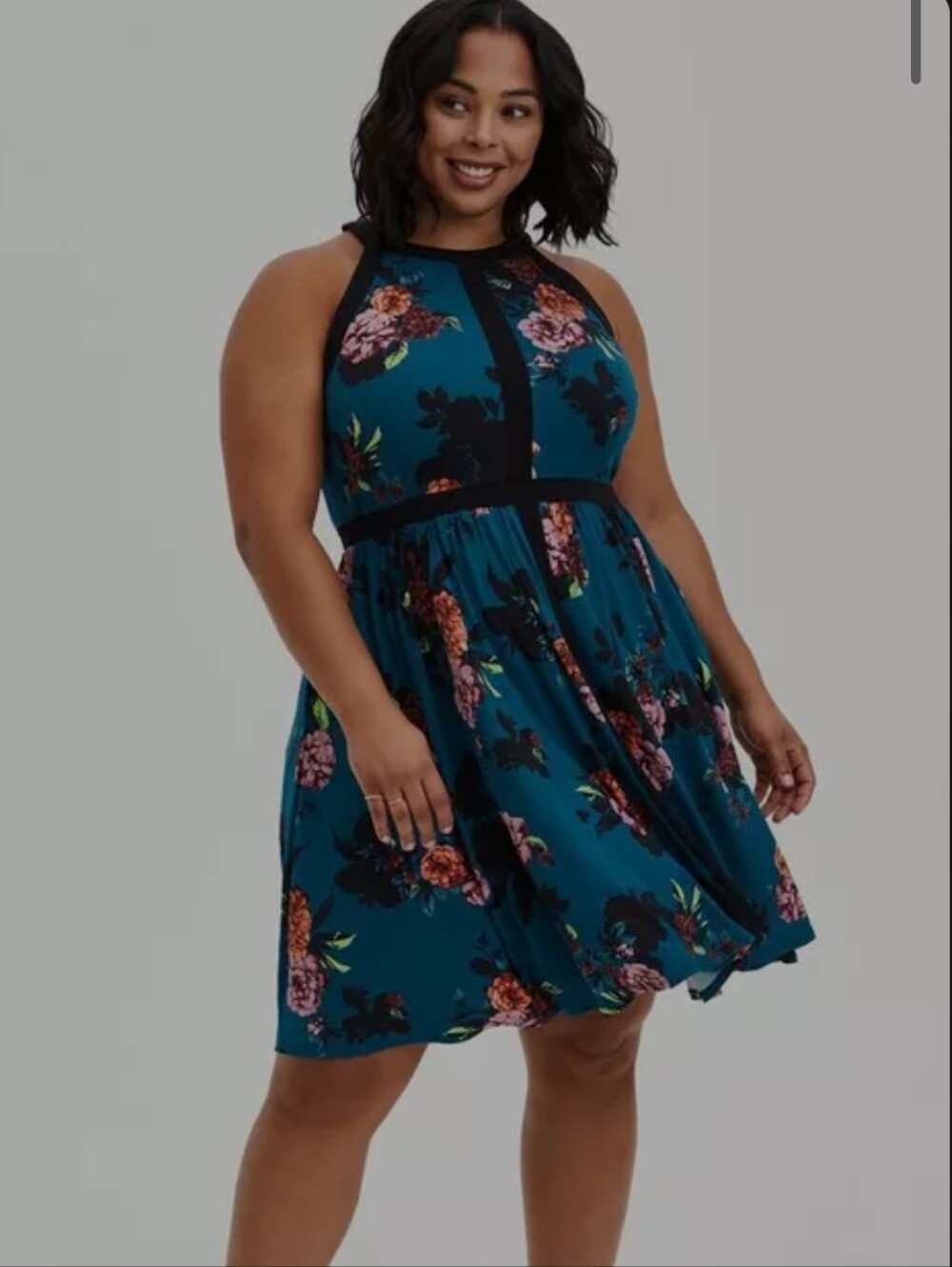 Torrid Mini Studio Knit Skater Dress
